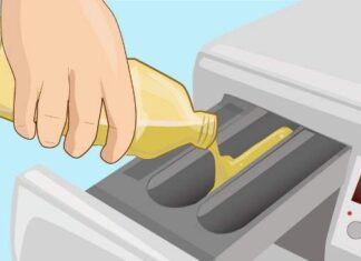 Hun tømmer eddik i vaskemaskinen. Men når du ser hvorfor, MÅ du prøve det selv!