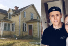 Paret kjøpte falleferdig hus fra 1912. Se hvordan det ser ut nå