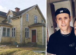 Paret kjøpte falleferdig hus fra 1912. Se hvordan det ser ut nå